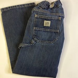 10 R Boys Lee Dungarees Carpenter Jeans